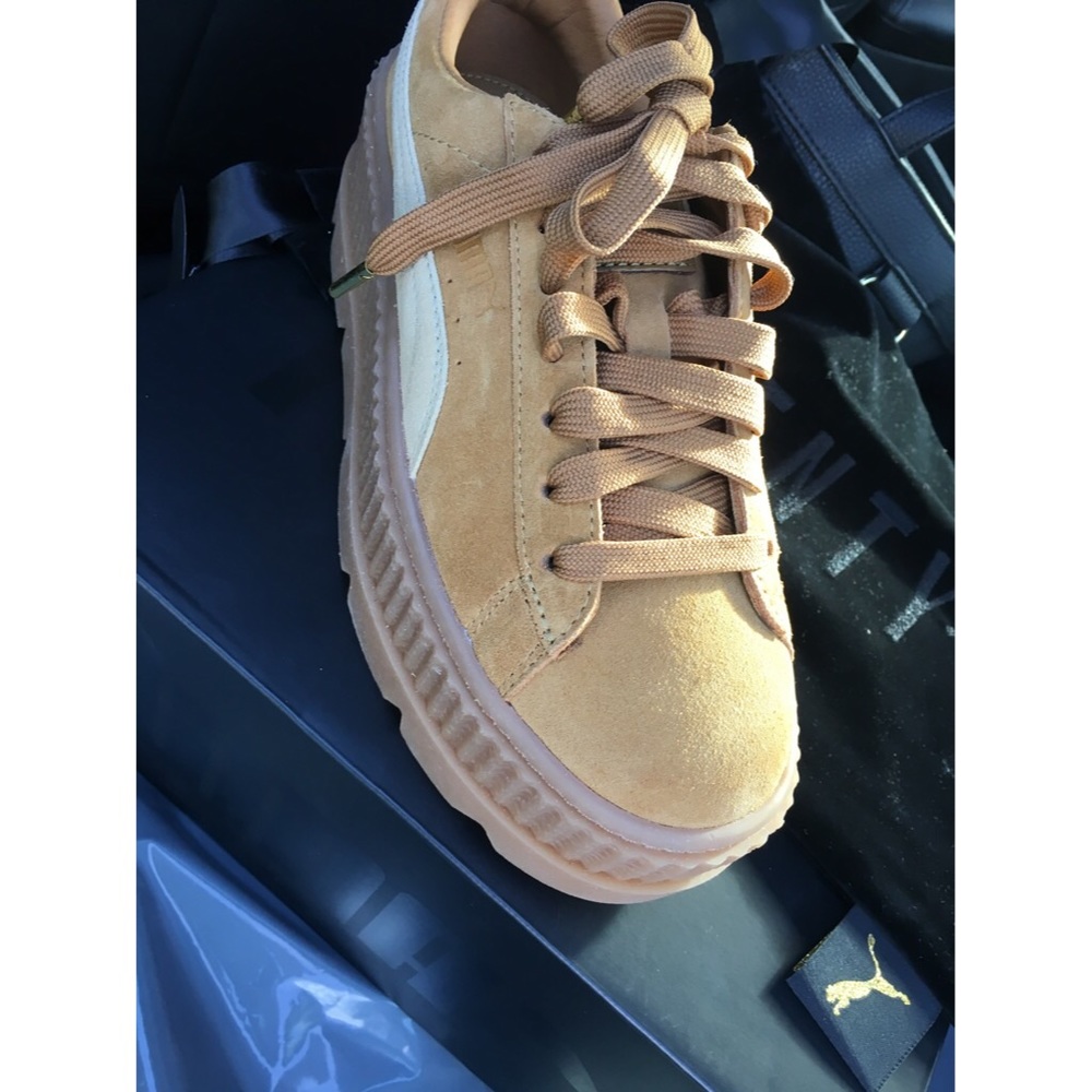 FENTY by RIHANNA SUEDE CLEATED CREEPERS